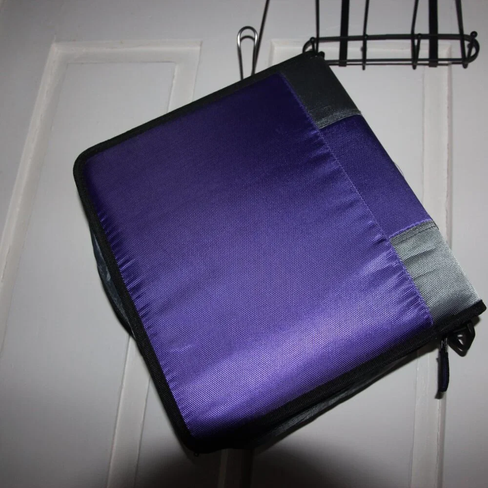 Purple Case-it Binder with Insert Organizer and Expandable folder Organizer